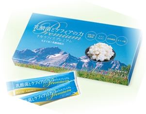 やずや「乳酸菌とケフィアの力」のパッケージ