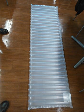 災害時の就寝用エアマット