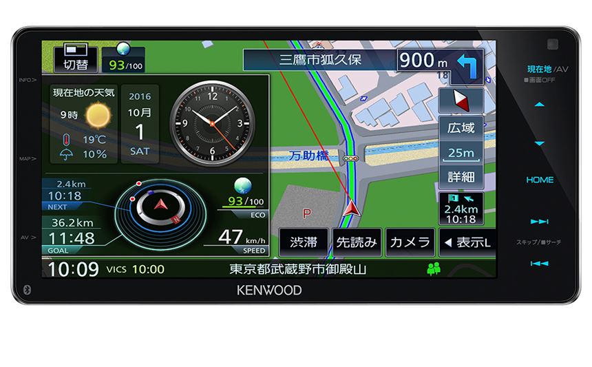 ケンウッド MDV-Z904W(7インチワイド