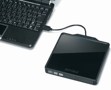 USB2.0用ポータブルDVDドライブ コンパクトモデル : DVSM-PC58U2V | BUFFALO バッファロー