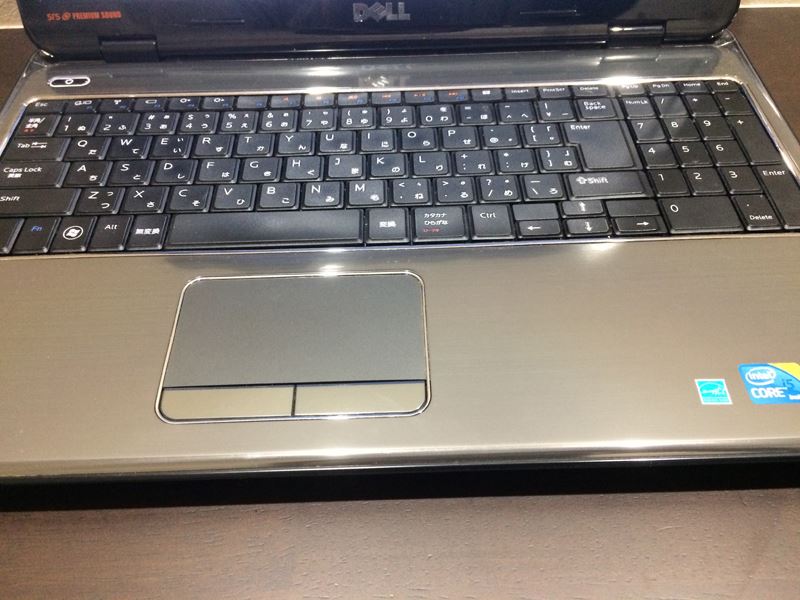 DELLのノートパソコンN5010(Inspiron 15R)キーボードの使いやすさ。