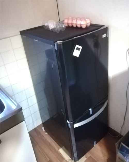 ハイアールの小型冷蔵庫