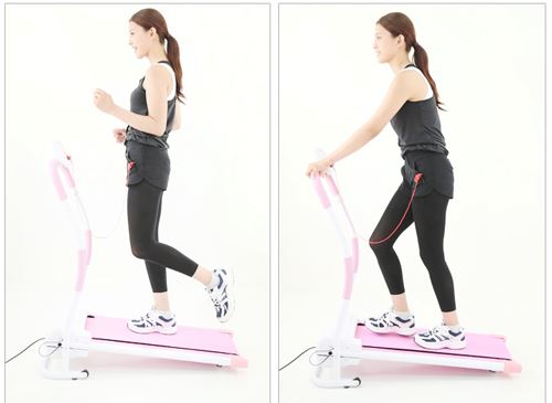 ピンクラーのコンパクトなルームランナーダイエットに最適