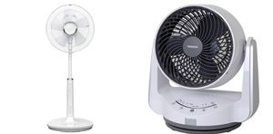 扇風機とサーキュレーター比較
