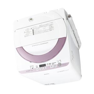 シャープ 5.5kg 全自動洗濯機　ピンク系　ES-G55PC-P