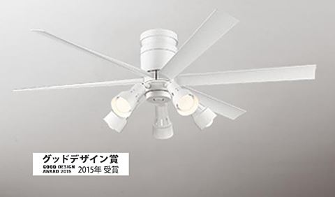 オーデリック シーリングファンライト FWF237 + FWF278PC