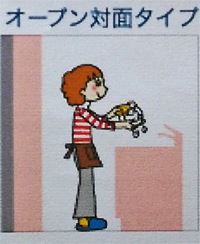 オープン対面タイプ