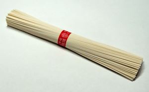 乾麺の状態のそうめん