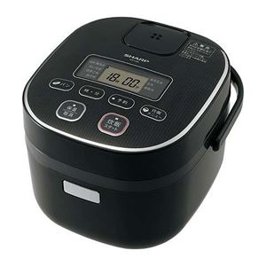 シャープジャー炊飯器 KS-C5KW ブラック