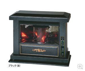 トヨトミ　暖炉風FF式アンティーク石油ストーブ FQ-S70AS